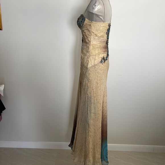 Alberto Makali gown 100% Slik size 4 fits XS/S 2-4 - Picture 5 of 14